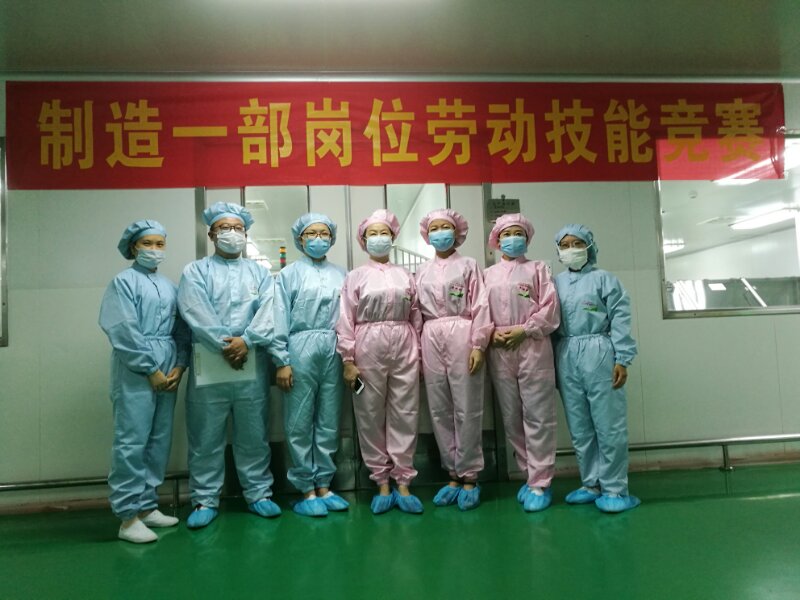 競賽現(xiàn)場整裝待發(fā)